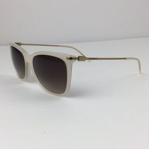New Emporio Armani Beige Gold Women Sunglasses
